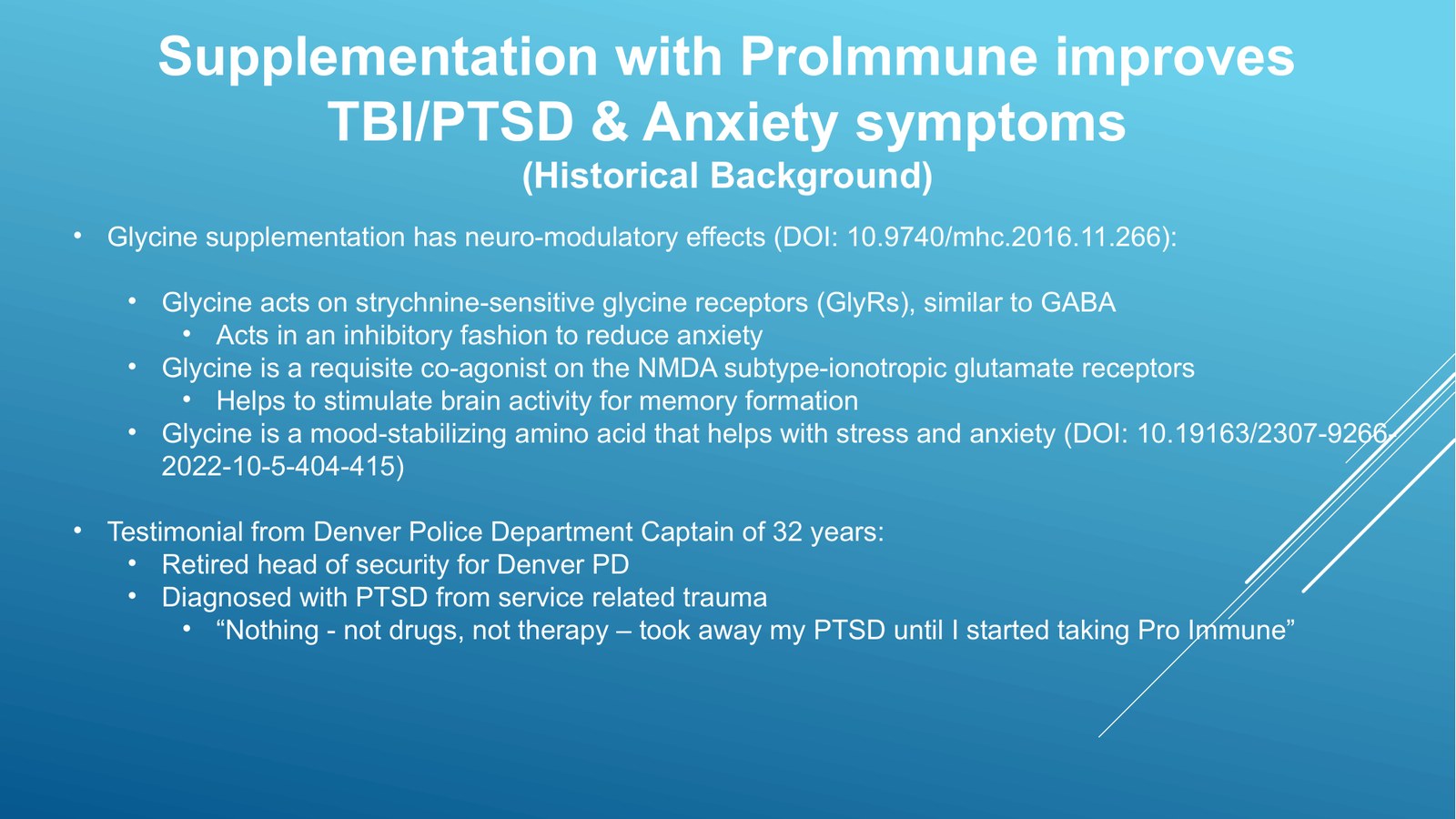 Department of Defense presentation, slide 7 of 19