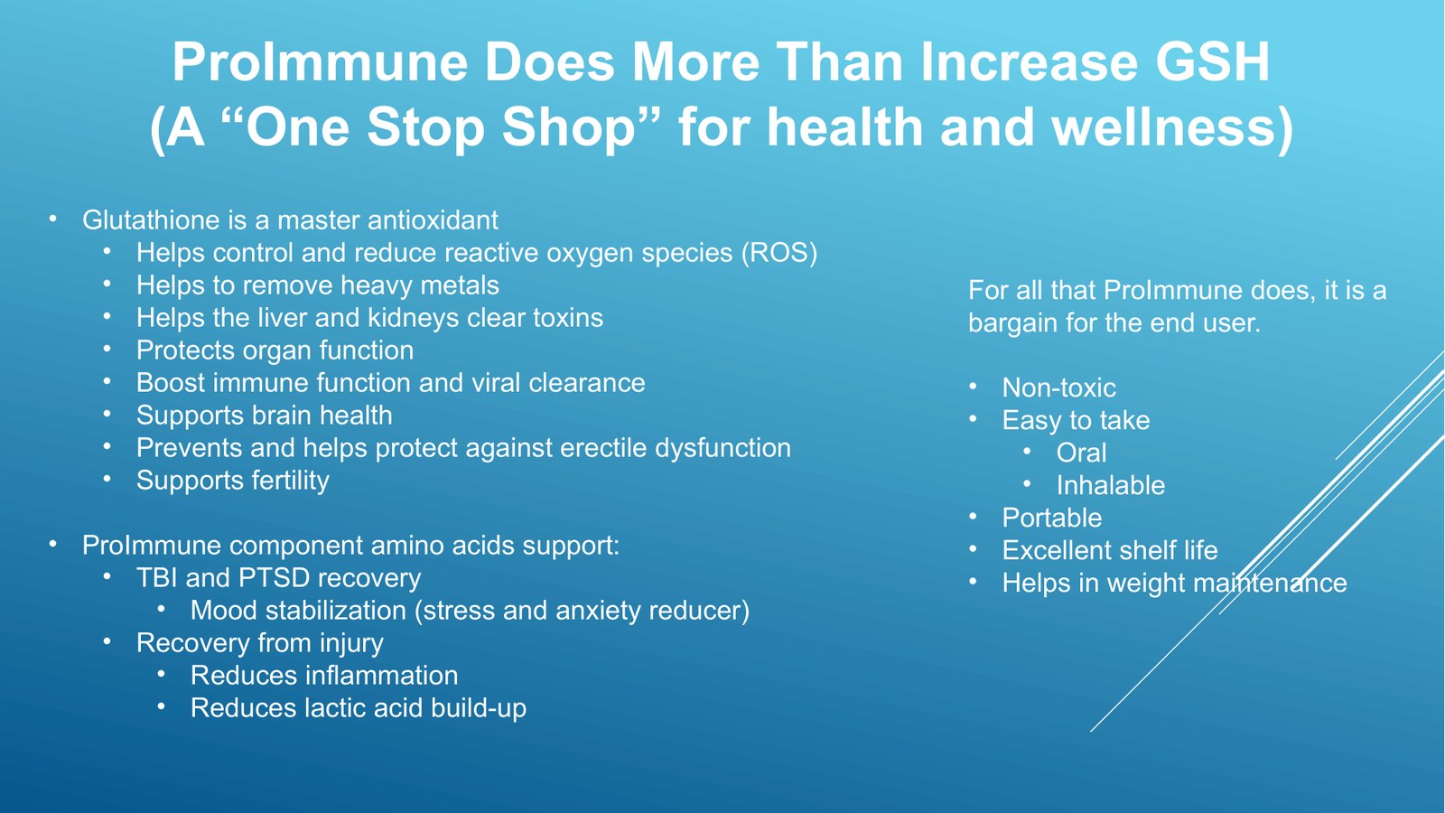 Department of Defense presentation, slide 18 of 19