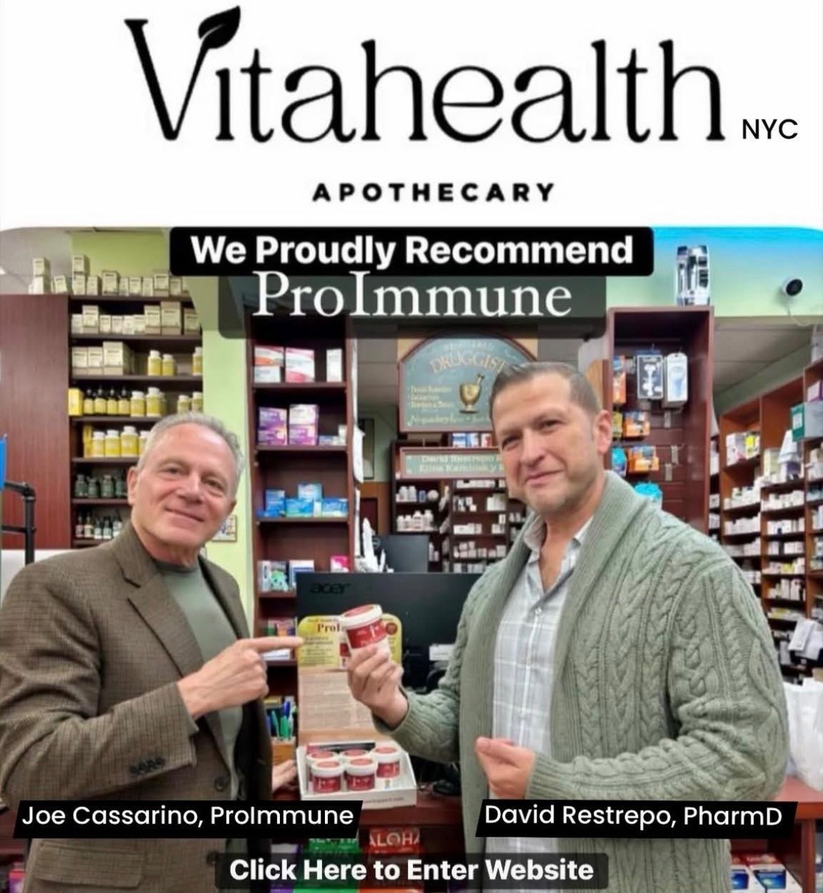 Vita Health Apothecary recommends ProImmune
