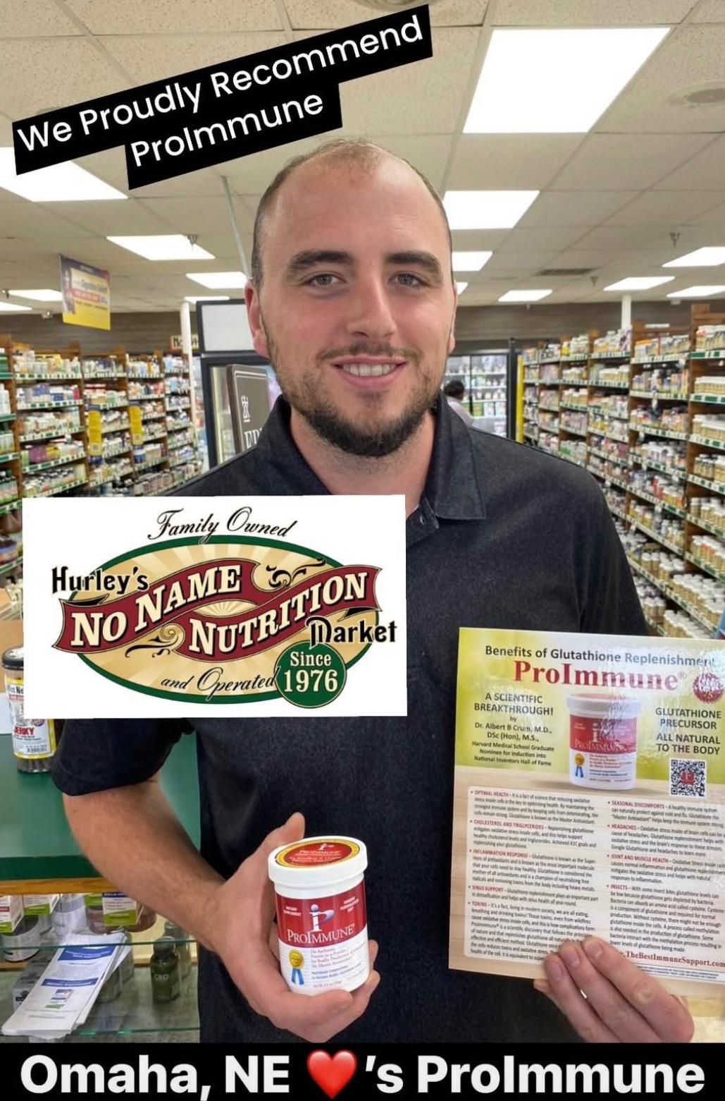 No Name Nutrition recommends ProImmune