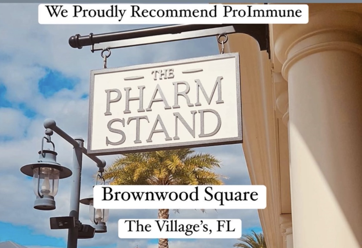 The Pharm Stand Co recommends ProImmune