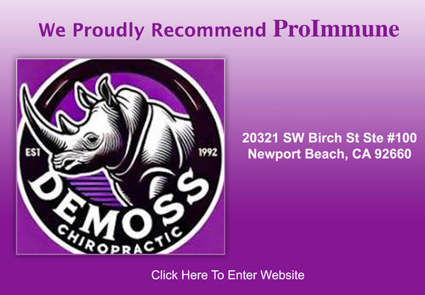 Demoss Chiropractic recommends ProImmune