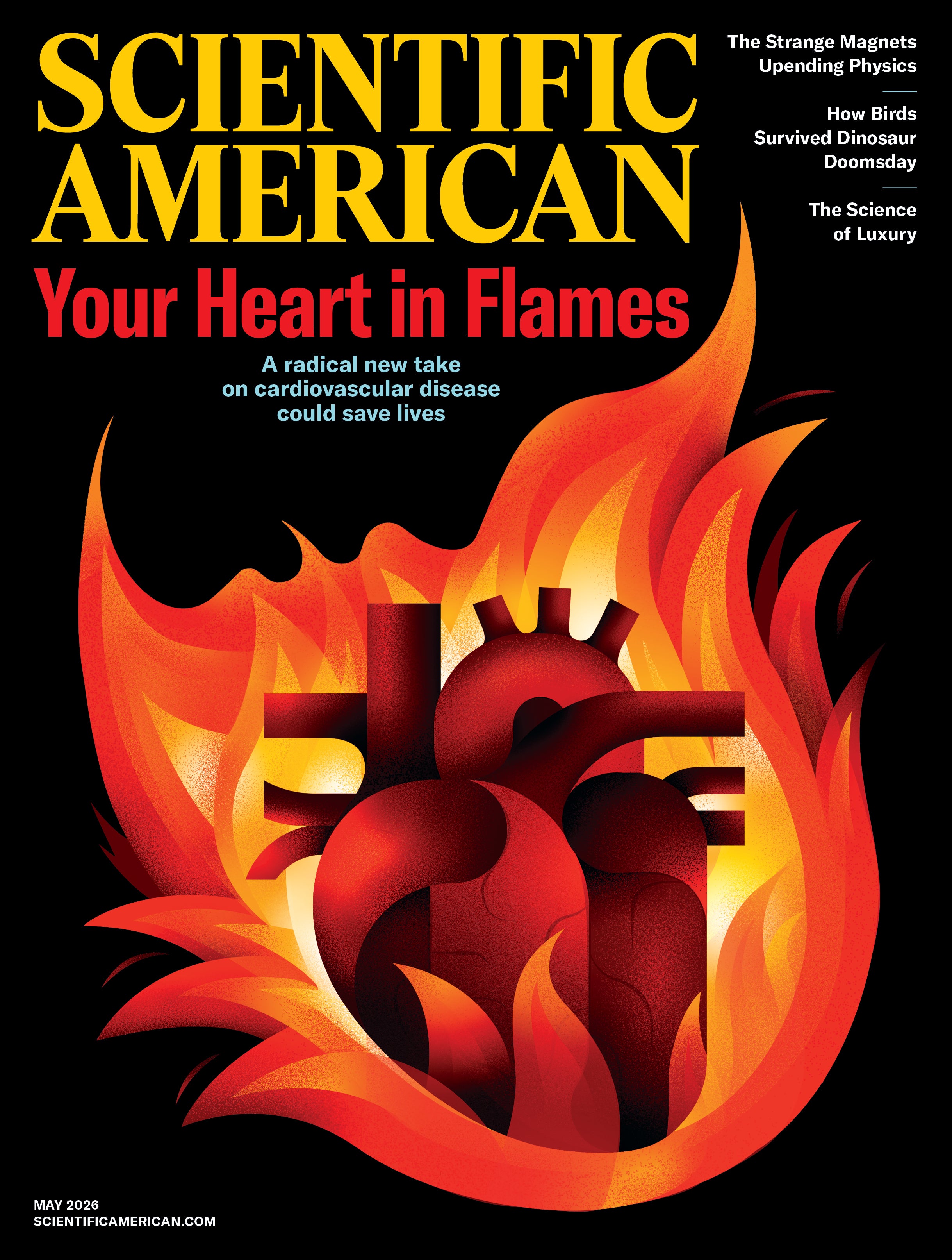 Scientific American Magazine, May 2026 &mdash; Your Heart in Flames: inflammation and heart disease