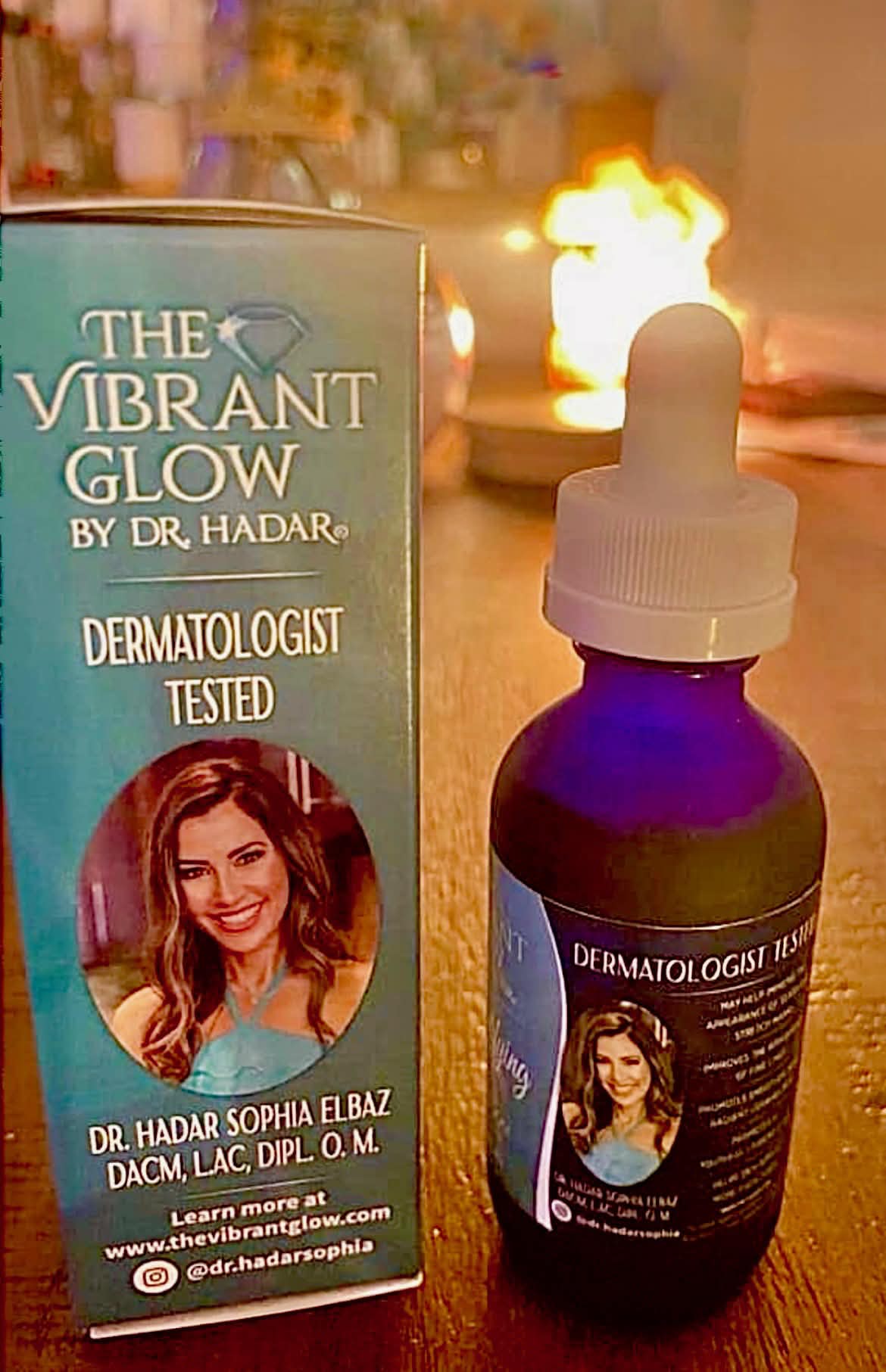 The Vibrant Glow by Dr. Hadar - Dermatologist Tested Frankincense Healing Moisturizer
